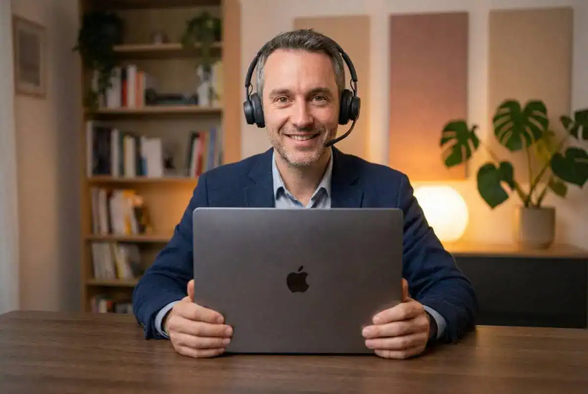 Formation avec un expert Excel en direct sur Zoom, pédagogie humaine et réactivité.